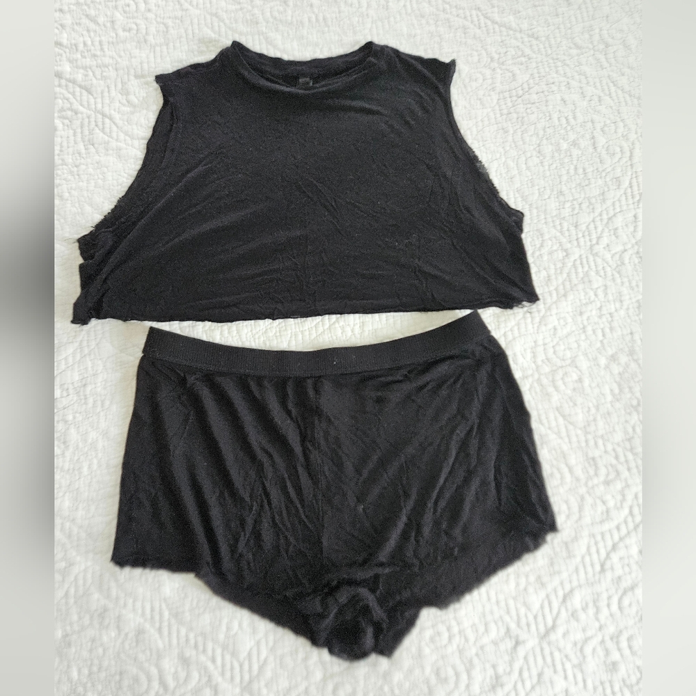 SKIMS Lightweight Cotton Longue Pj Set Small